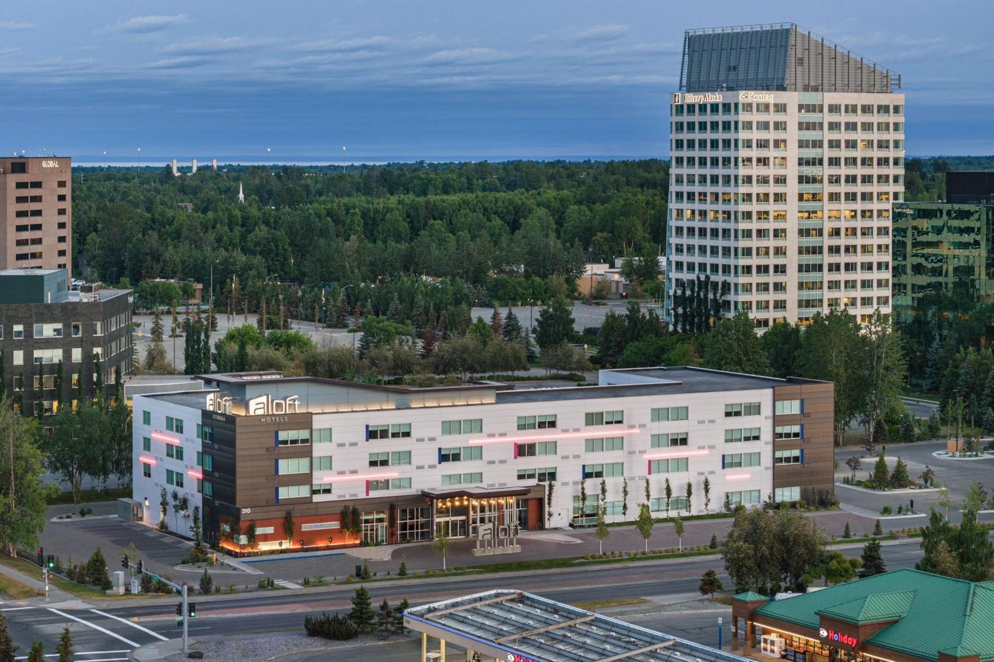 Aloft Anchorage Hotel Eksteriør billede